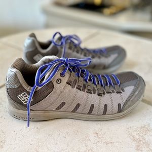 Columbia Master Fly Moonrock / Clematis Blue BL3753-026 (Women's) - Size 8